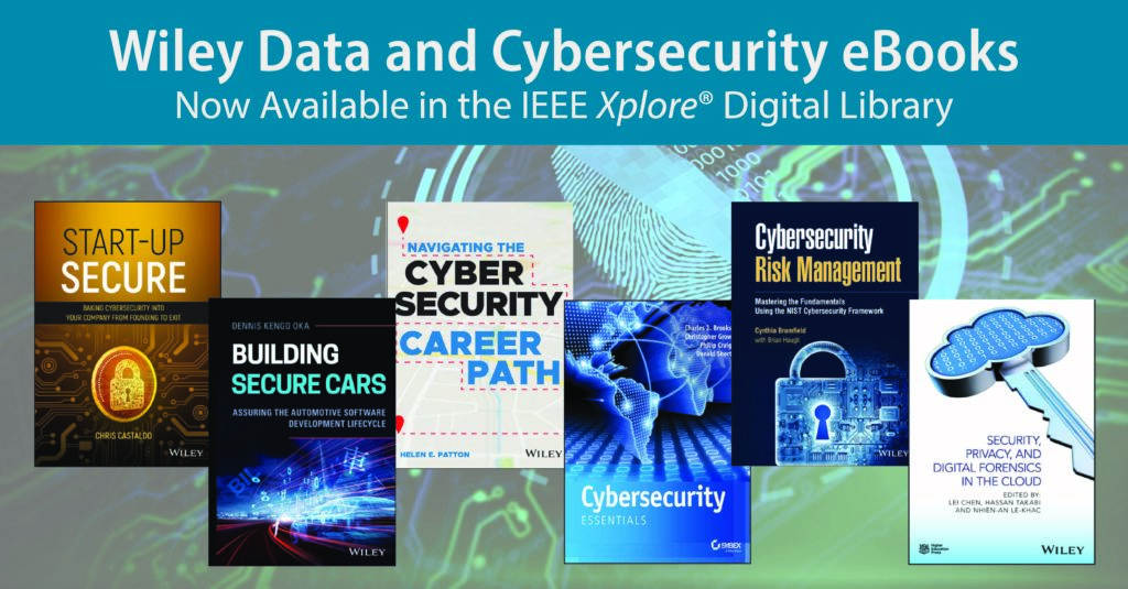 New Wiley Data and Cybersecurity eBook Collection Now Available