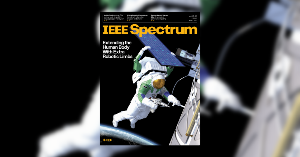 March 2023: <i>IEEE Spectrum</i> Magazine