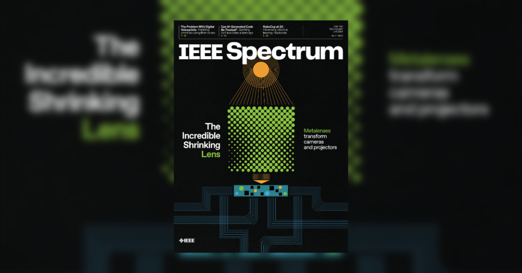 July 2023: <i>IEEE Spectrum</i> Magazine