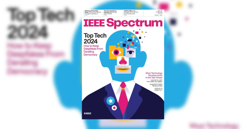 January 2024: <i>IEEE Spectrum</i> Magazine