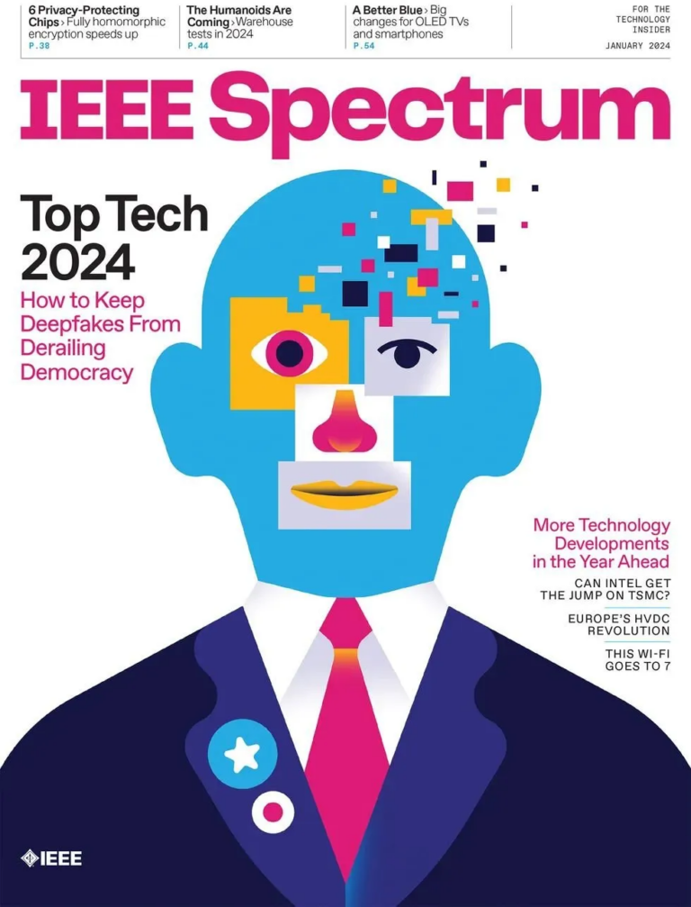 January 2024 IEEE Spectrum Magazine Innovate   An Image Of The Ieee Spectrum January 2024 Issue 1 768x1007 