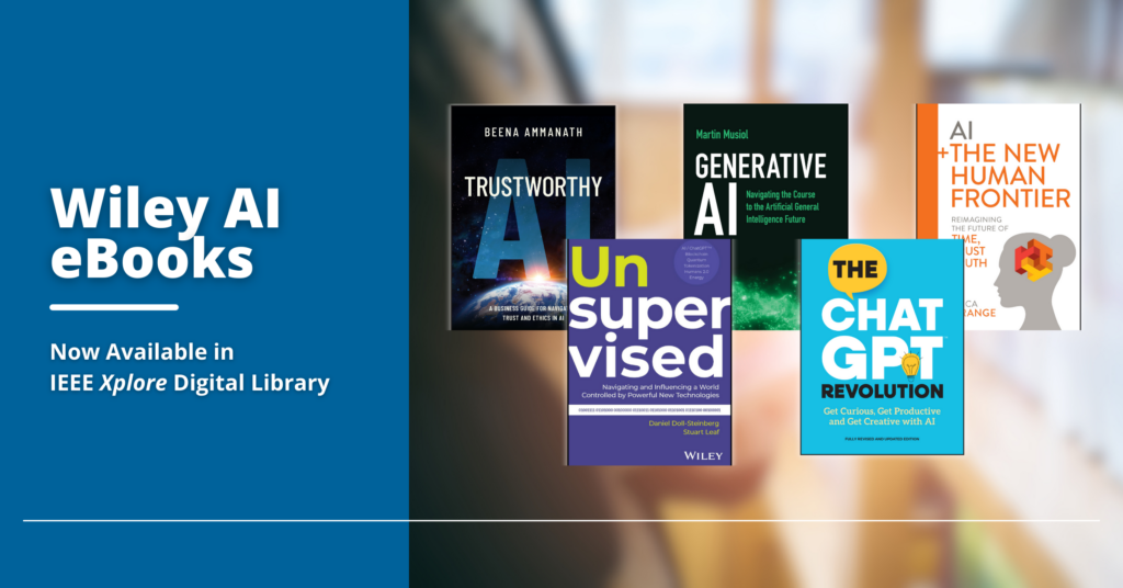 New Wiley AI eBooks Library Now Available