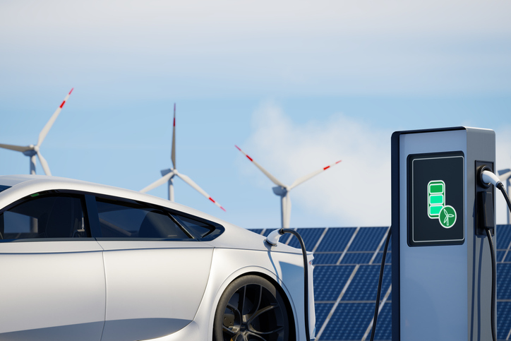 Electric Vehicle Charging Stations Get Off the Grid and Go Green